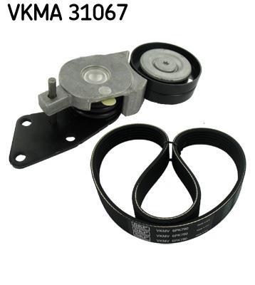 Kit de courroie d'accessoire (Courroie d’alternateur) SKF VKMA 31067